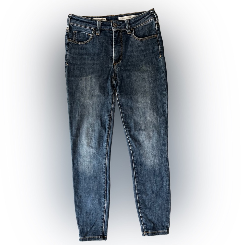 Pilcro and the Letterpress by Anthropologie Womens Denim High-Rise Blue Jeans 28